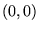 $(0, 0)$